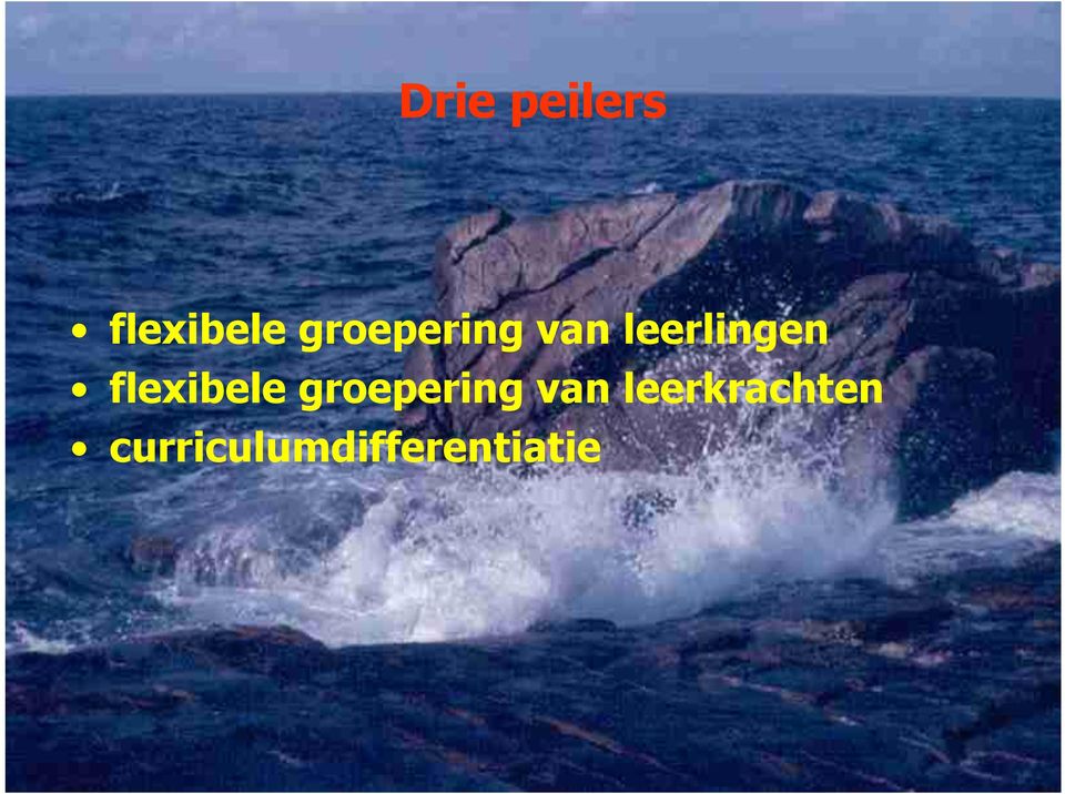 flexibele groepering van