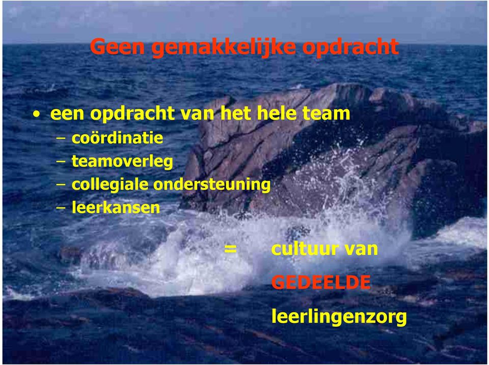 teamoverleg collegiale ondersteuning