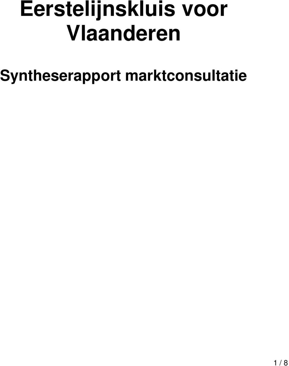Syntheserapport