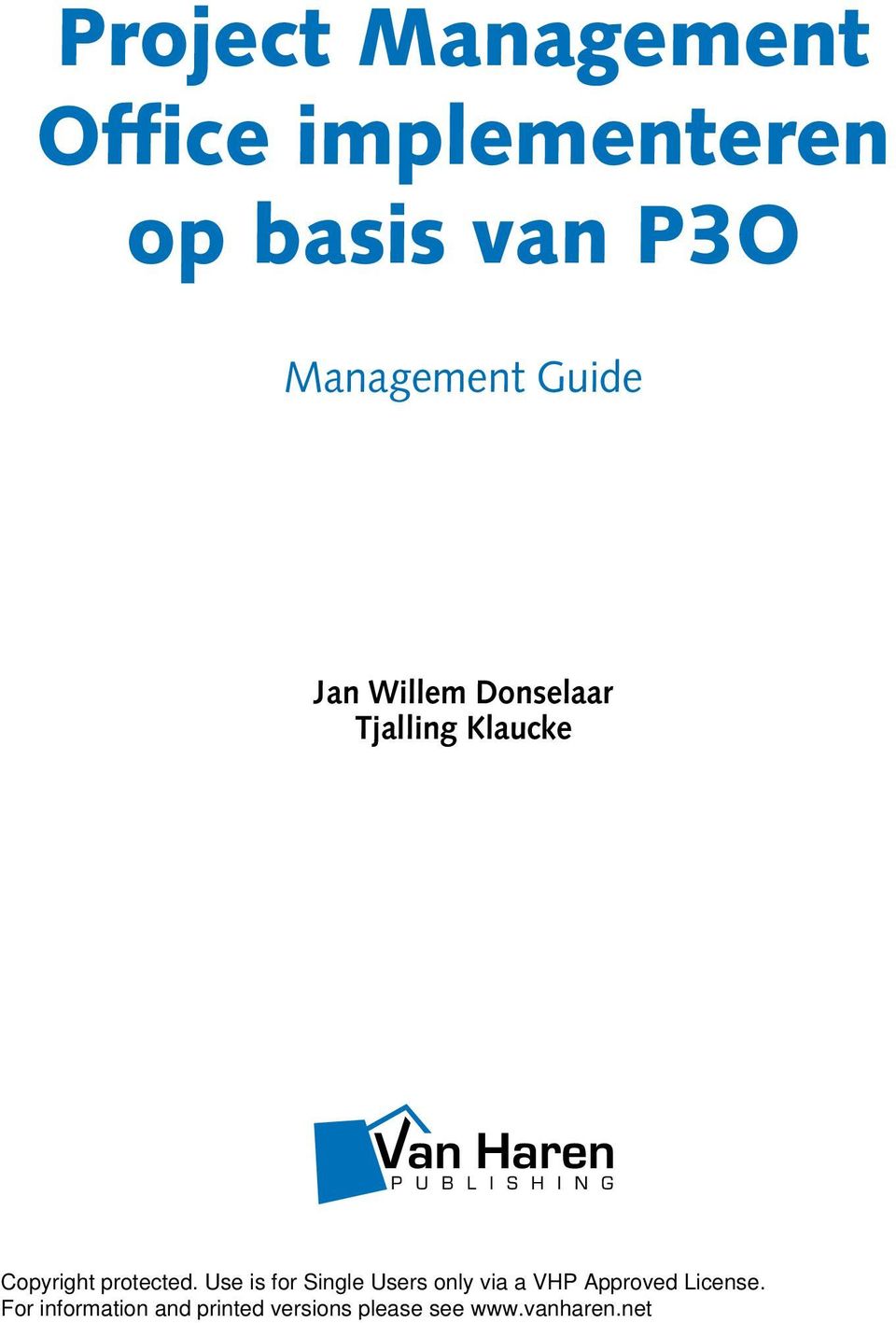 P3O Management Guide Jan