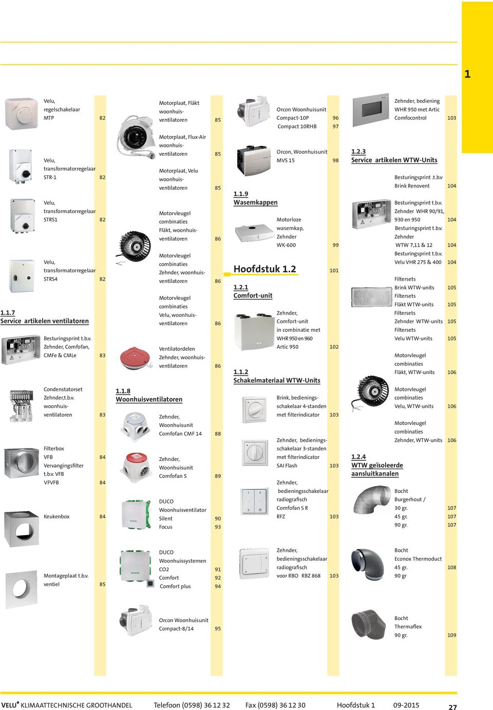 b.v. woonhuisventilatoren 83 Filterbox VFB 84 Vervangingsfilter t.b.v. VFB VFVFB 84 Keukenbox 84.