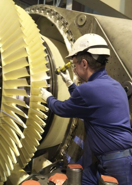 Rendement : 52% Gas turbine in open cycle (OTAG-GT0) Vermogen: 78 MWe/48 MWe Geconserveerd sinds 1/4/2015 Aantal medewekers