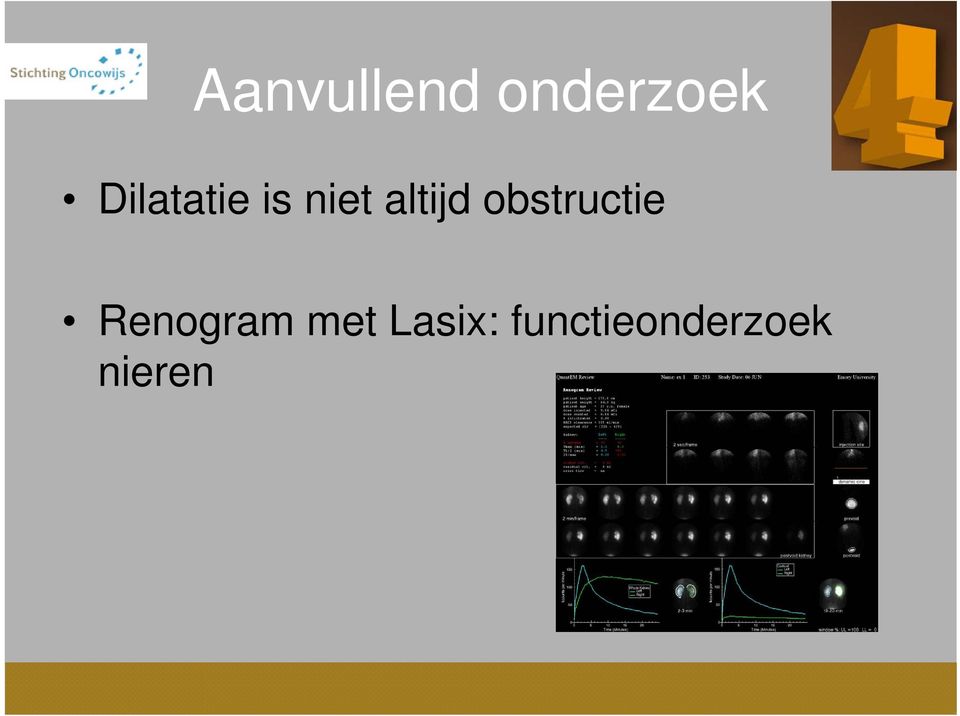 obstructie Renogram met