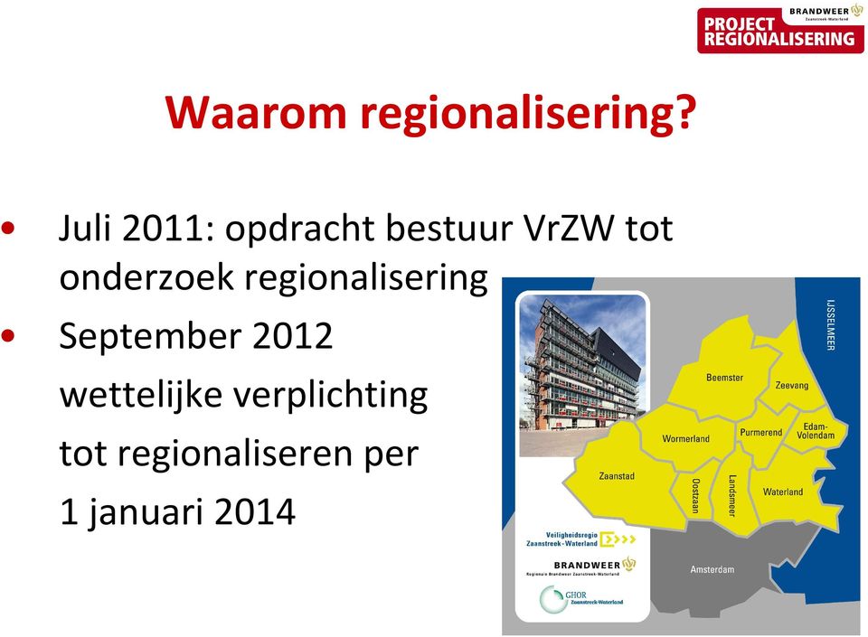 onderzoek regionalisering September 2012