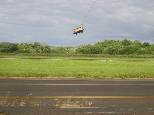 Daar dit type bus niet berekend is op zulke hoge snelheden