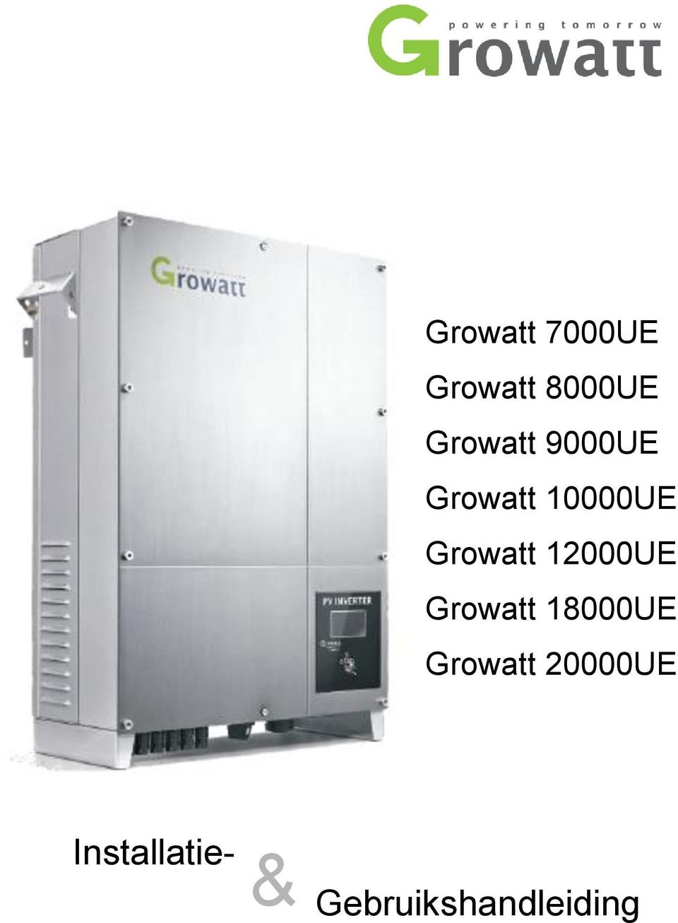 Growatt 12000UE Growatt 18000UE