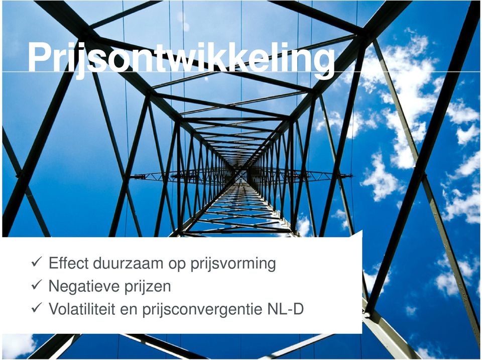 Negatieve prijzen