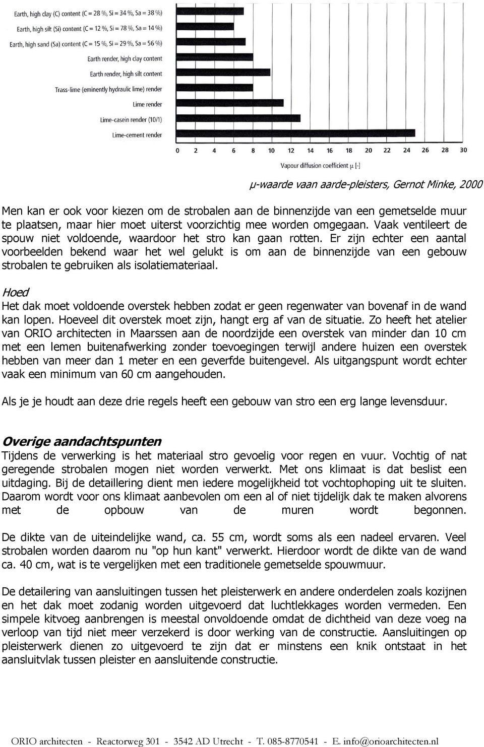 Er zijn echter een aantal voorbeelden bekend waar het wel gelukt is om aan de binnenzijde van een gebouw strobalen te gebruiken als isolatiemateriaal.