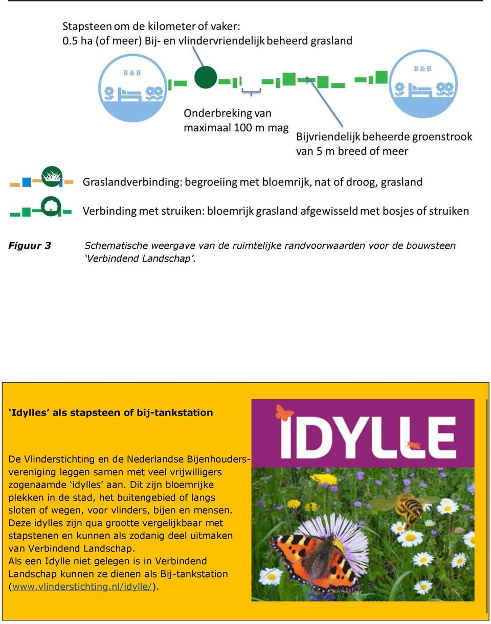 aan. Dit zijn bloemrijke plekken in de stad, het buitengebied of langs sloten of wegen, voor vlinders, bijen en mensen.