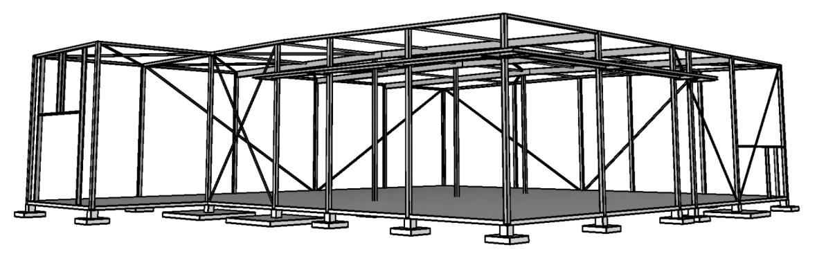 1.3. Omschrijving project Deze berekening betreft de hoofddraagconstructie van de nieuwbouw van een bedrijfsruimte op Foodcourt te Uden. 1.4.