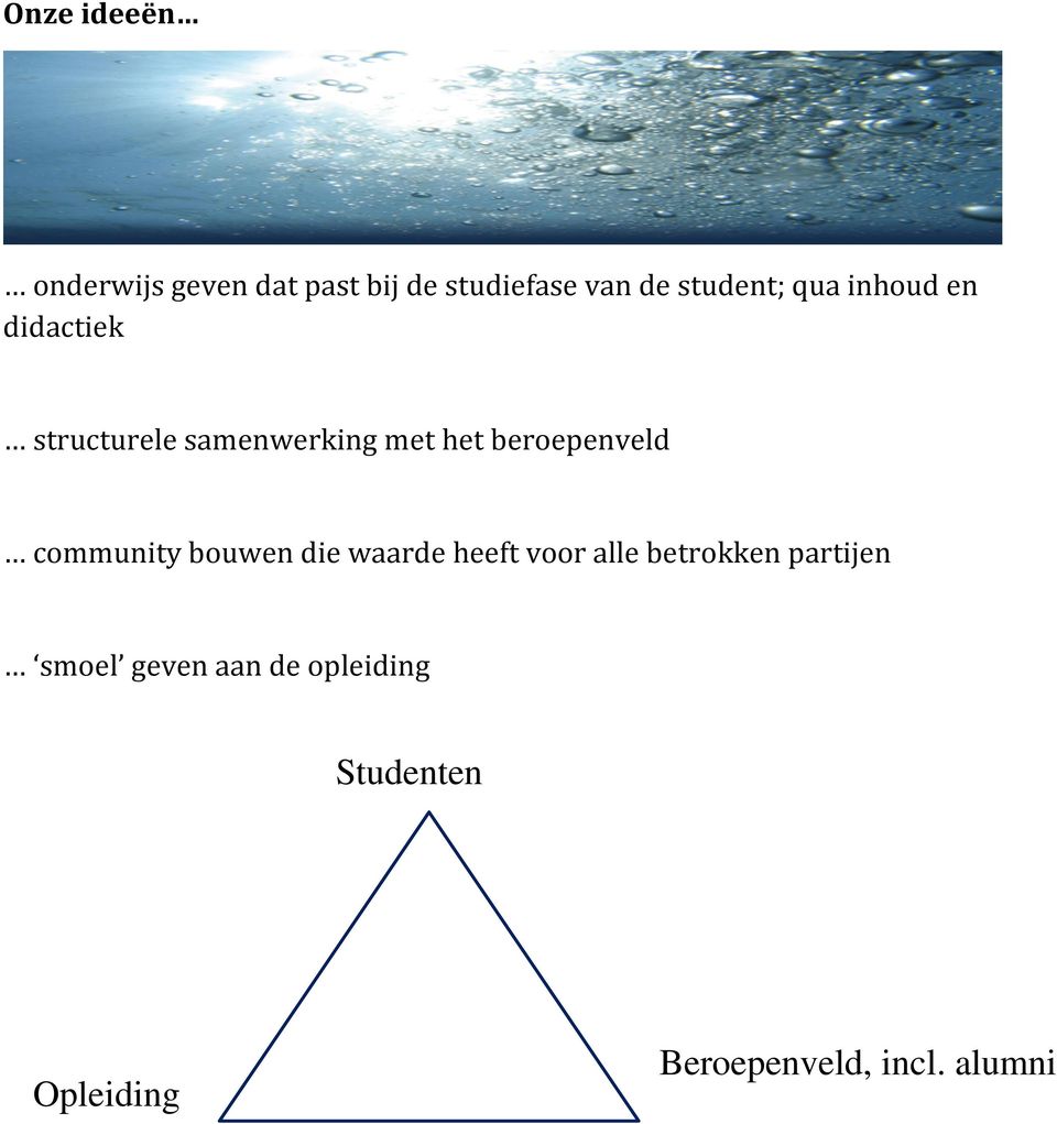 beroepenveld community bouwen die waarde heeft voor alle betrokken