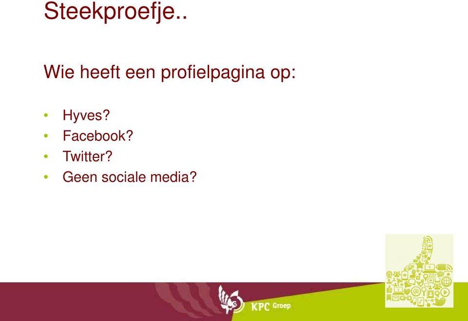 profielpagina op: