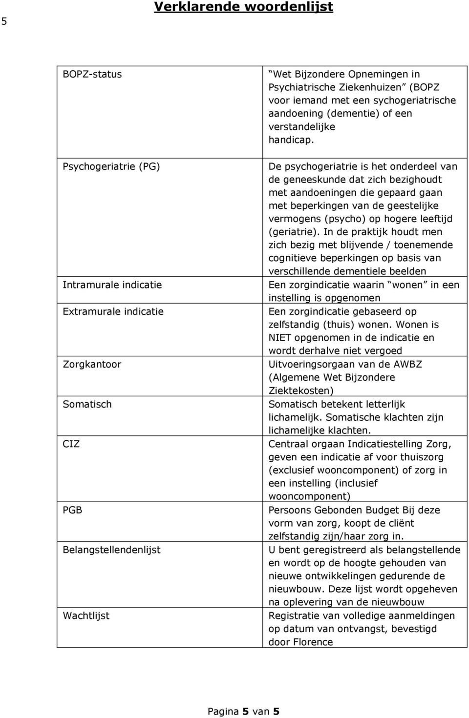 bezighoudt met aandoeningen die gepaard gaan met beperkingen van de geestelijke vermogens (psycho) op hogere leeftijd (geriatrie).