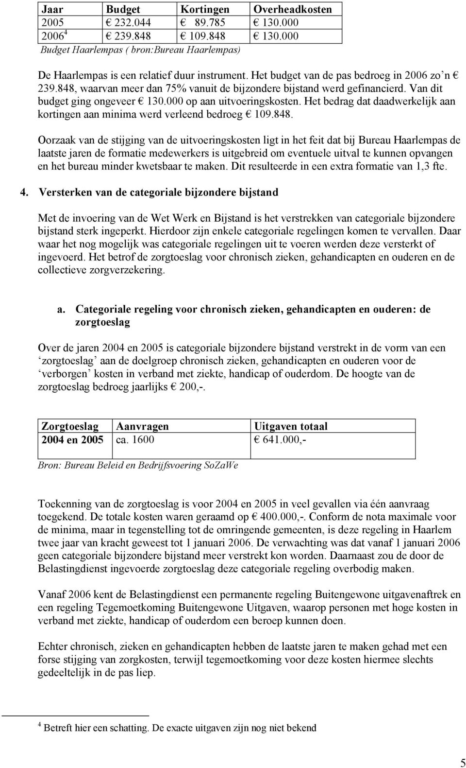 Het bedrag dat daadwerkelijk aan kortingen aan minima werd verleend bedroeg 109.848.