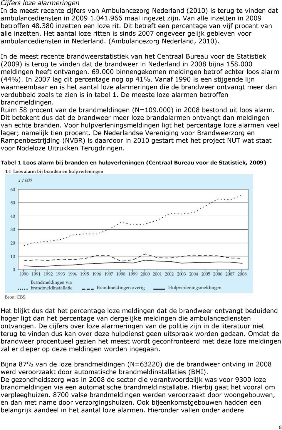 Het aantal lze ritten is sinds 2007 ngeveer gelijk gebleven vr ambulancediensten in Nederland. (Ambulancezrg Nederland, 2010).