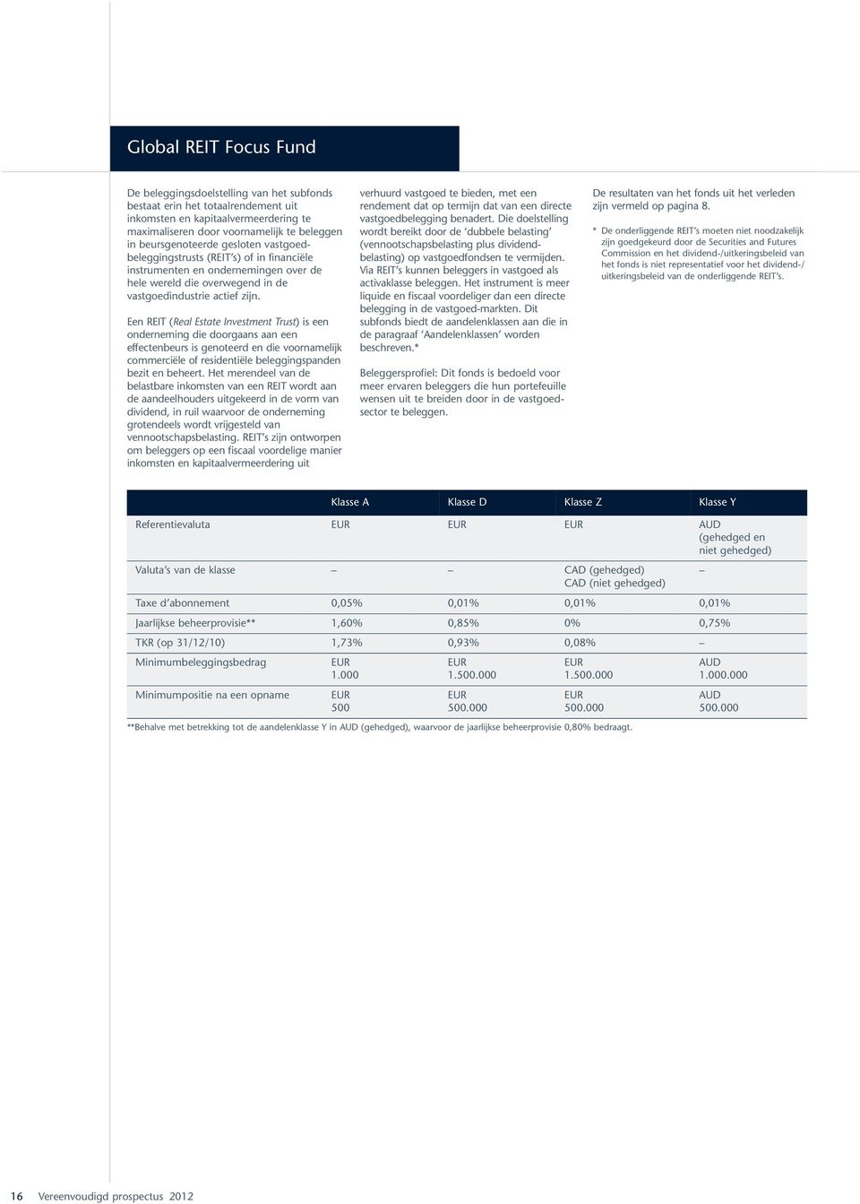 Een REIT (Real Estate Investment Trust) is een onderneming die doorgaans aan een effectenbeurs is genoteerd en die voornamelijk commerciële of residentiële beleggingspanden bezit en beheert.