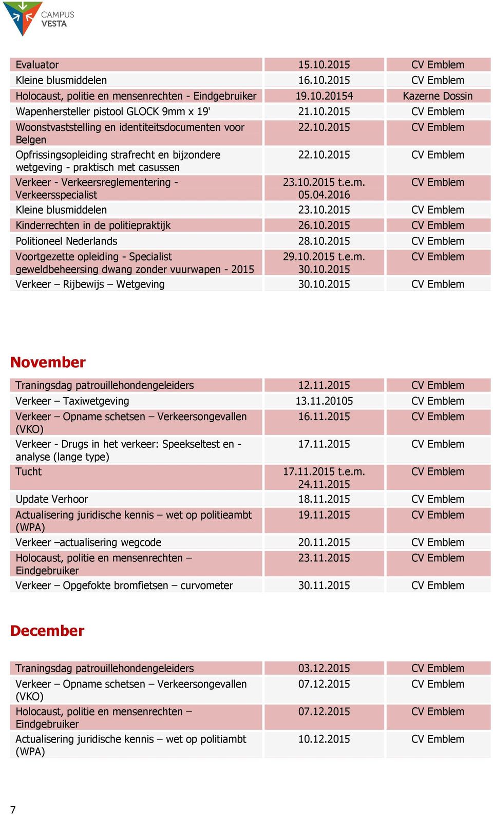 2015 Holocaust, politie en mensenrechten - Eindgebruiker 19.10.