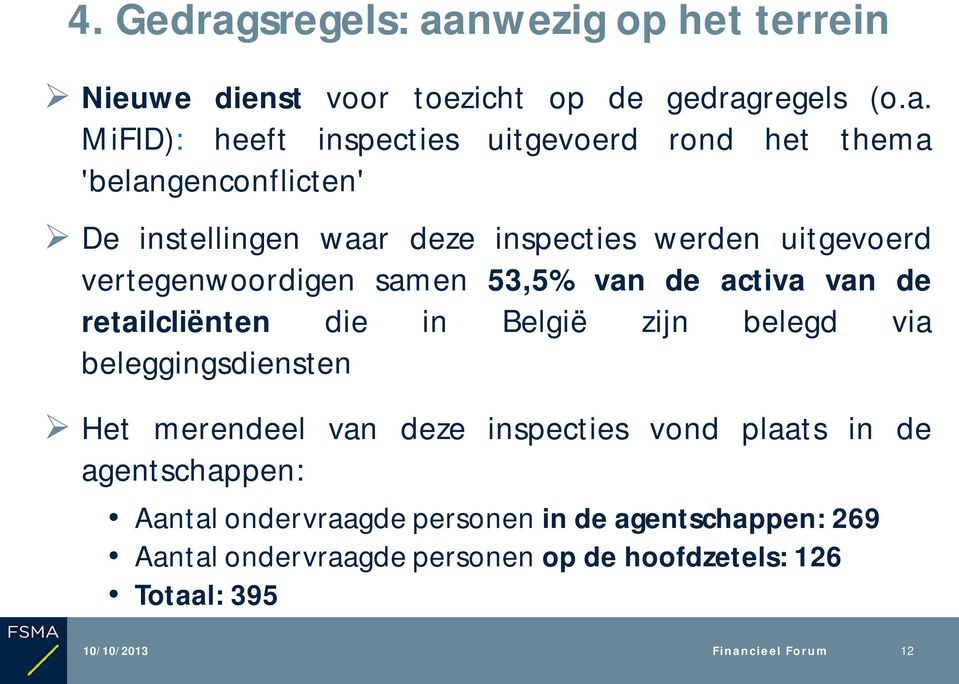 nwezig op het terrein Nieuwe dienst voor toezicht op de gedrag