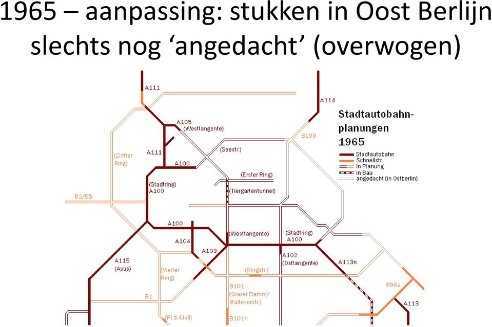 Berlijn slechts