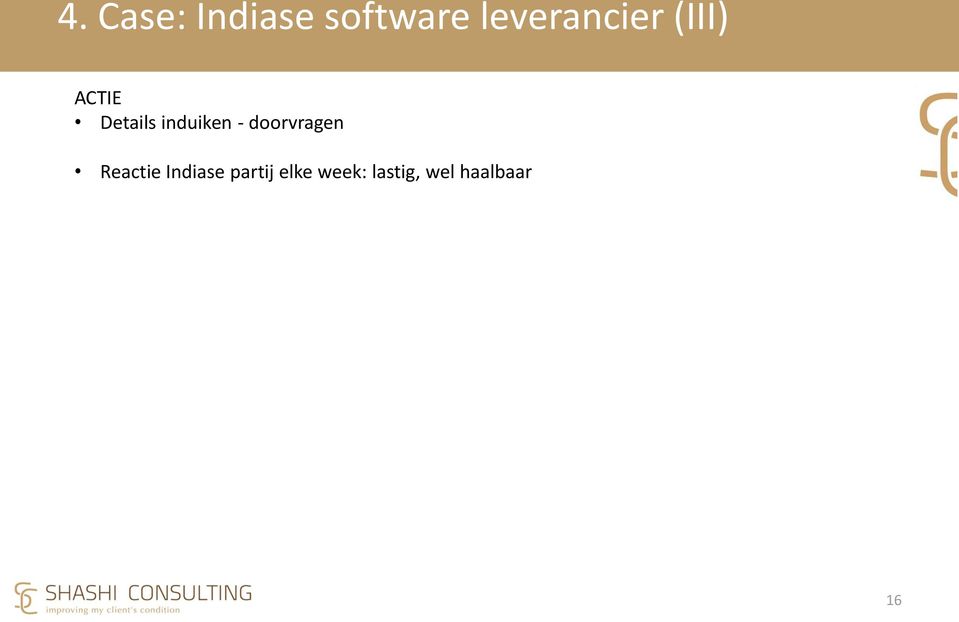 induiken - doorvragen Reactie