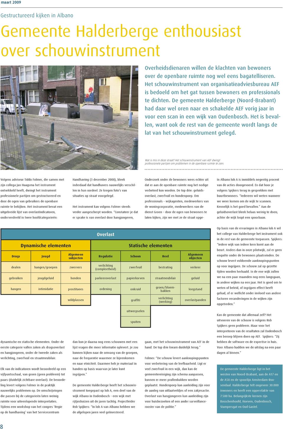 De gemeente Halderberge (Noord-Brabant) had daar wel oren naar en schakelde AEF vorig jaar in voor een scan in een wijk van Oudenbosch.