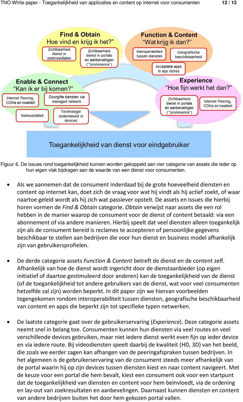 Als we aannemen dat de consument inderdaad bij de grote hoeveelheid diensten en content op internet kan, doet zich de vraag voor wat hij vindt als hij actief zoekt, of waar naartoe geleid wordt als