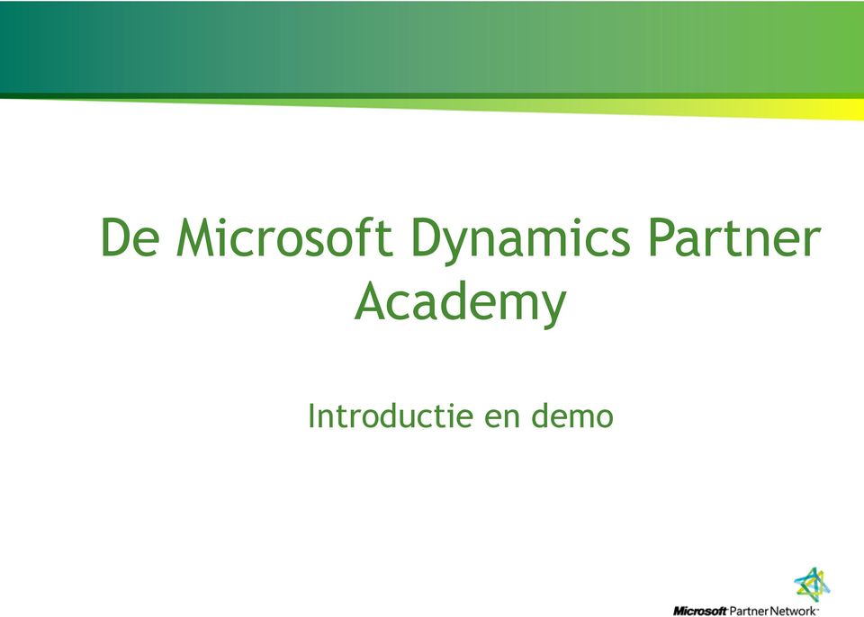 Partner Academy Academy