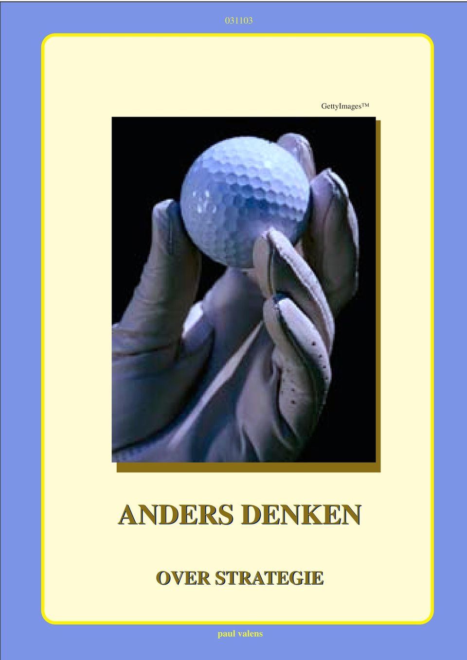 ANDERS DENKEN