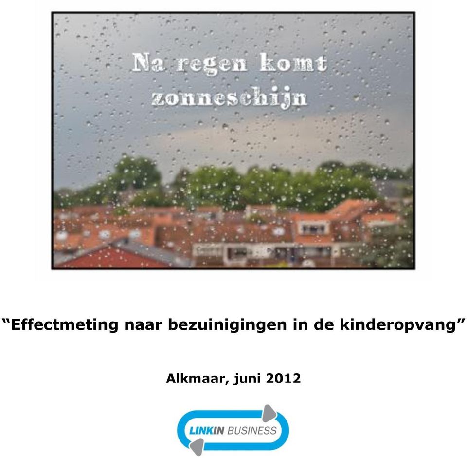 de kinderopvang