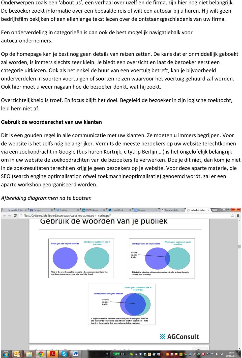 Een onderverdeling in categorieën is dan ook de best mogelijk navigatiebalk voor autocarondernemers. Op de homepage kan je best nog geen details van reizen zetten.