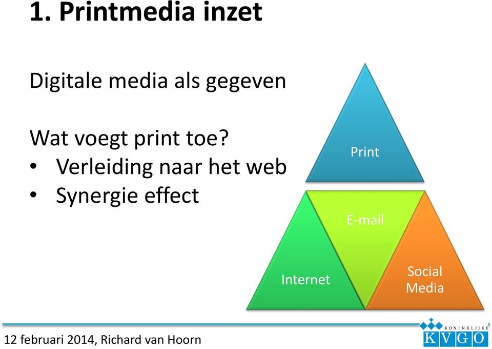 Verleiding naar het web Synergie