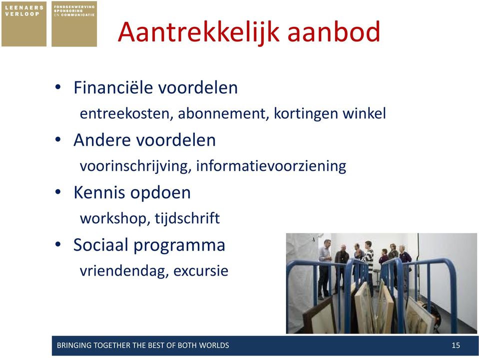 informatievoorziening Kennis opdoen workshop, tijdschrift Sociaal