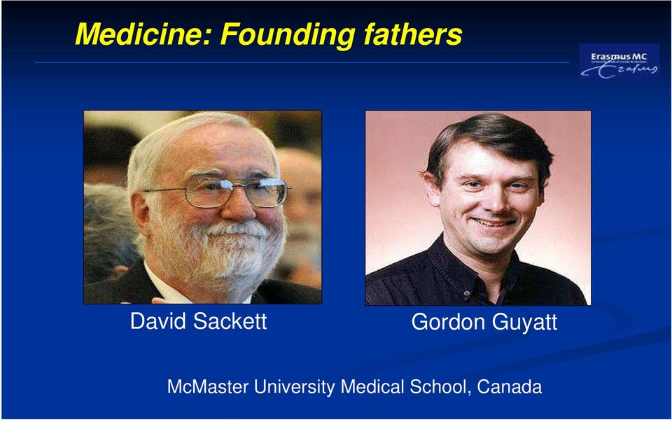 Gordon Guyatt McMaster