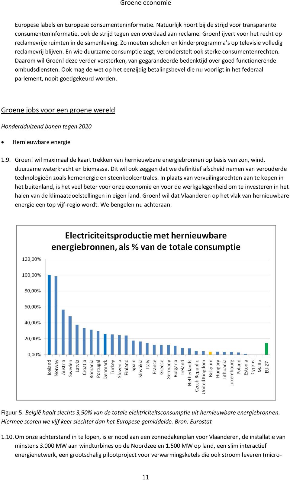 En wie duurzame consumptie zegt, veronderstelt ook sterke consumentenrechten. Daarom wil Groen! deze verder versterken, van gegarandeerde bedenktijd over goed functionerende ombudsdiensten.