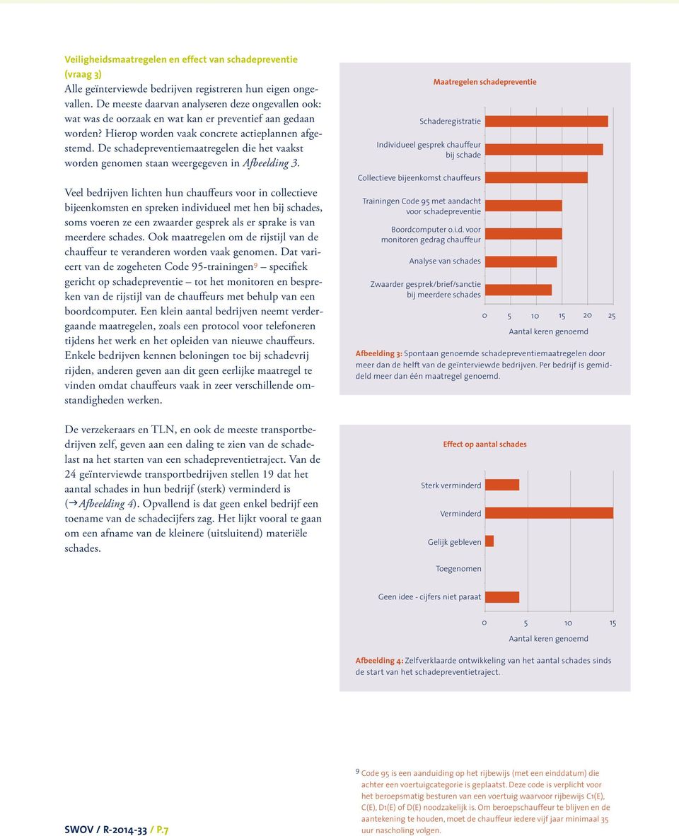 De schadepreventiemaatregelen die het vaakst worden genomen staan weergegeven in Afbeelding 3.