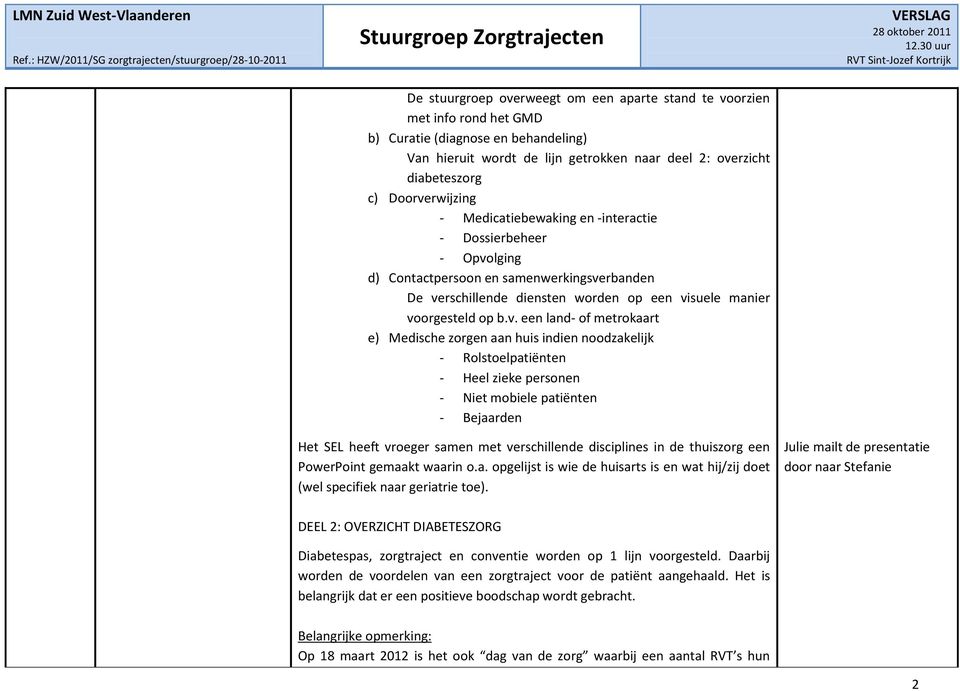 rwijzing - Medicatiebewaking en -interactie - Dossierbeheer - Opvo