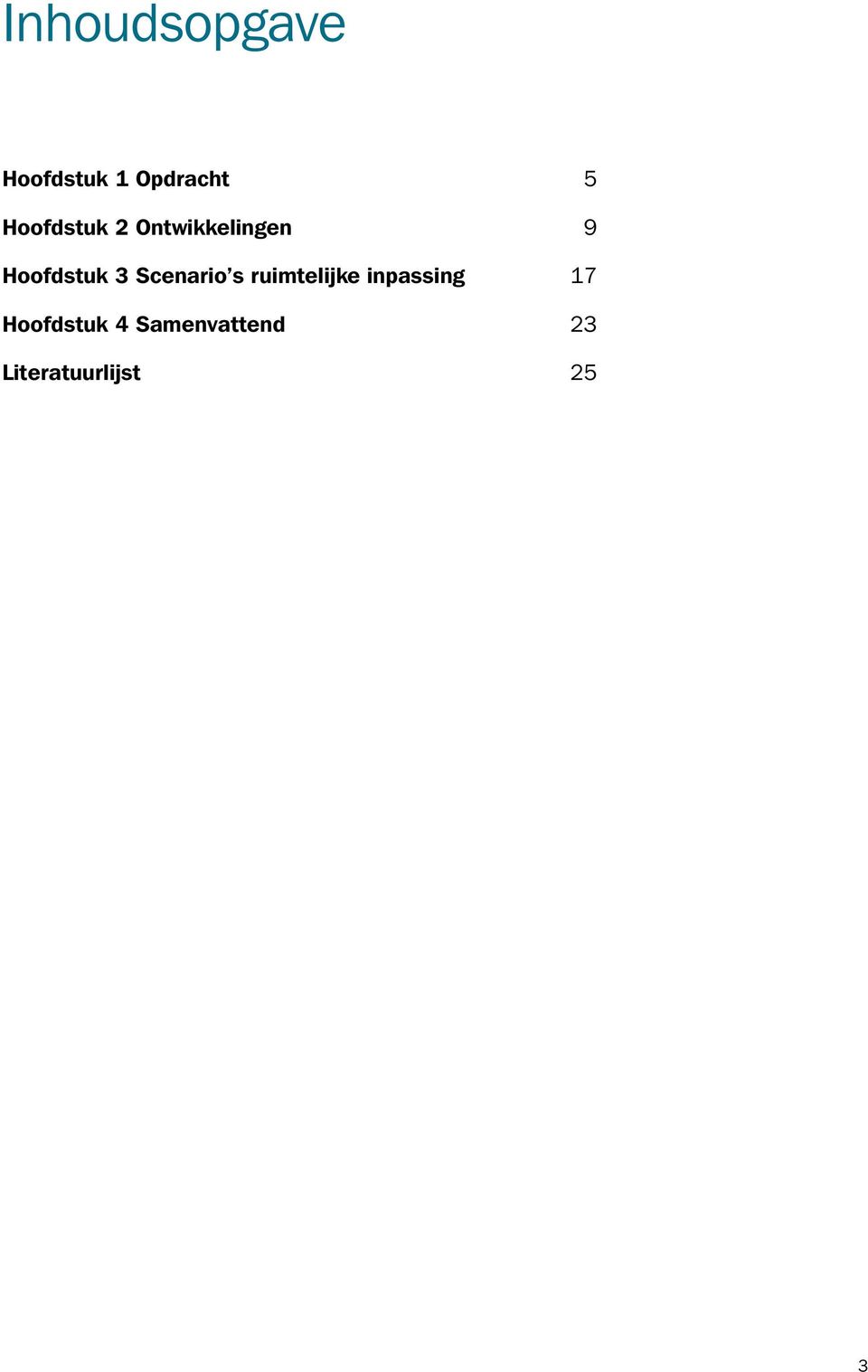 Scenario s ruimtelijke inpassing 17