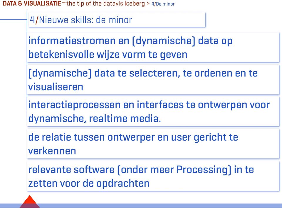 interactieprocessen en interfaces te ontwerpen voor Martin Wattenberg & Fernanda Viégas - IBM Research dynamische,