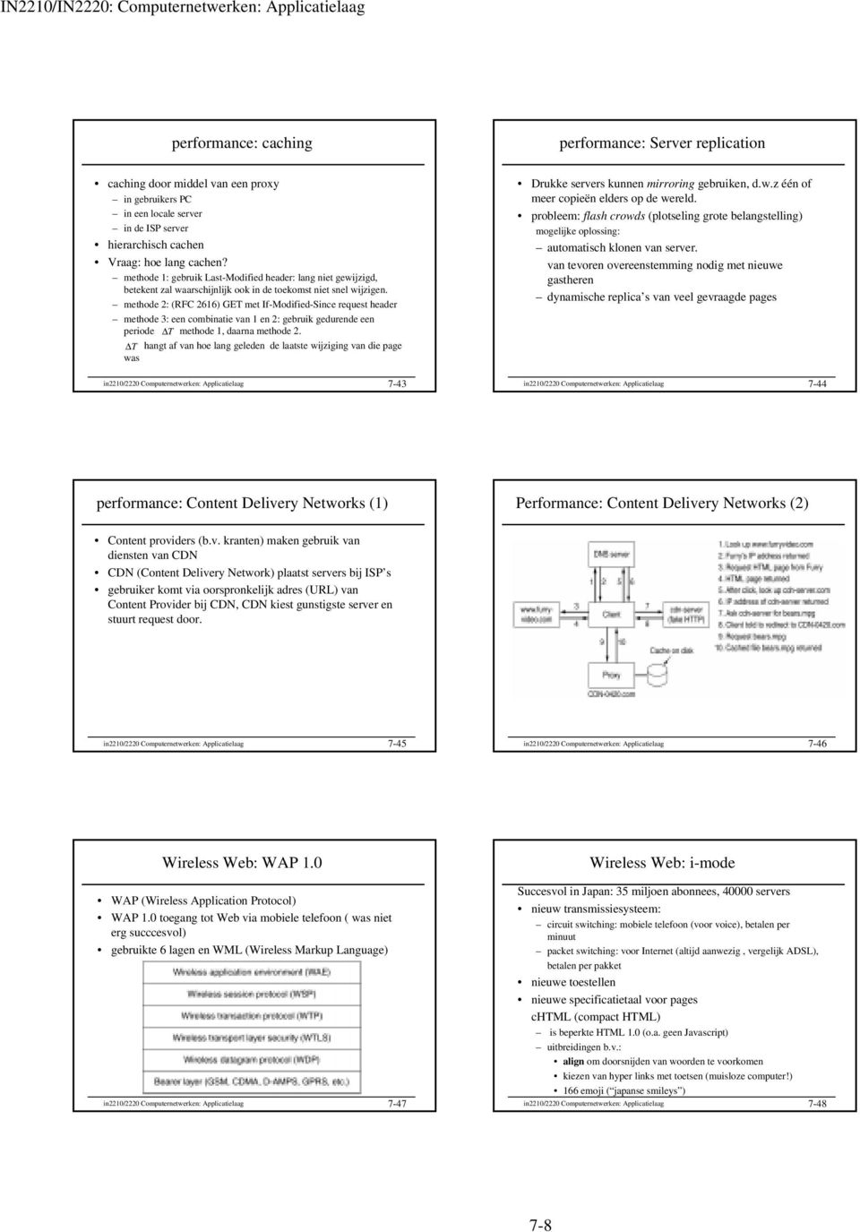 methode 2: (RFC 2616) GET met If-Modified-Since request header methode 3: een combinatie van 1 en 2: gebruik gedurende een periode T methode 1, daarna methode 2.