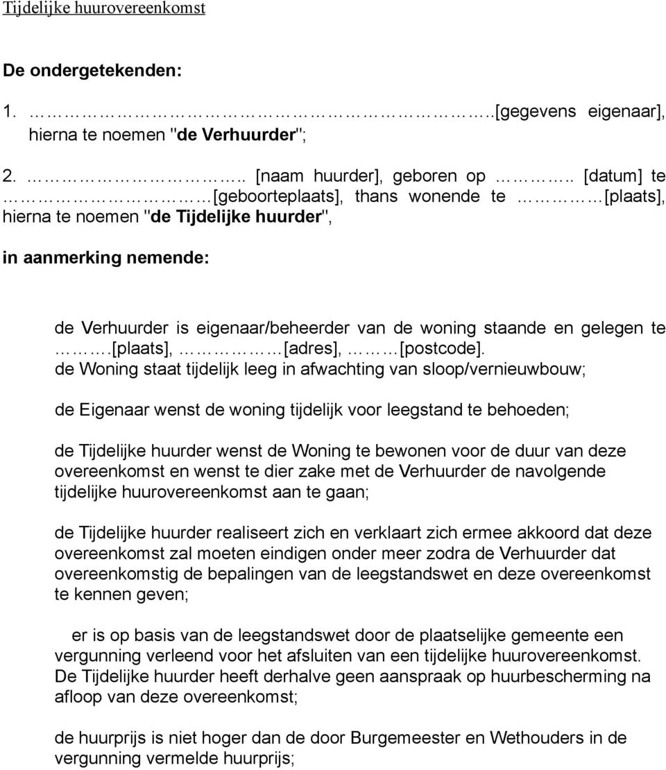 [plaats], [adres], [postcode].