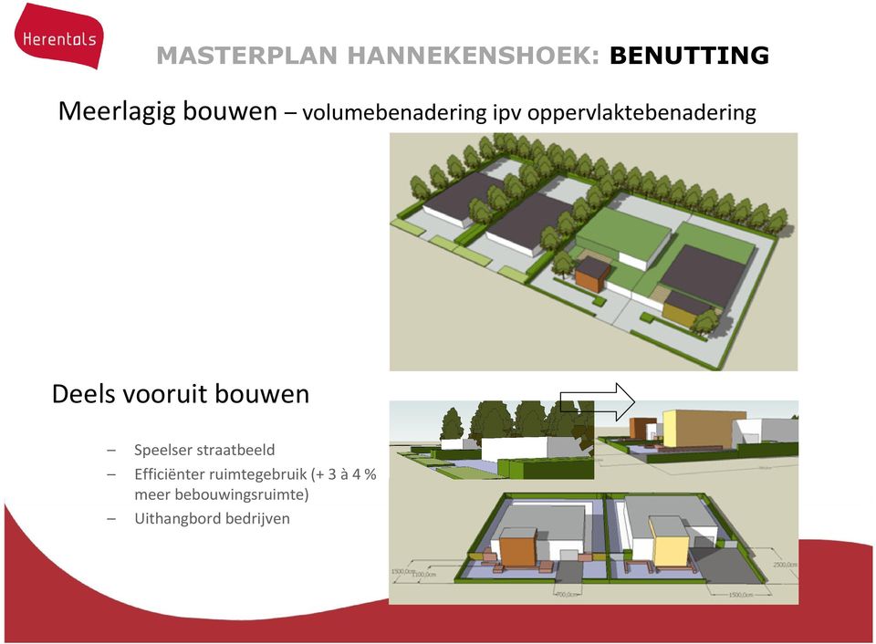 vooruit bouwen Speelser straatbeeld Efficiënter