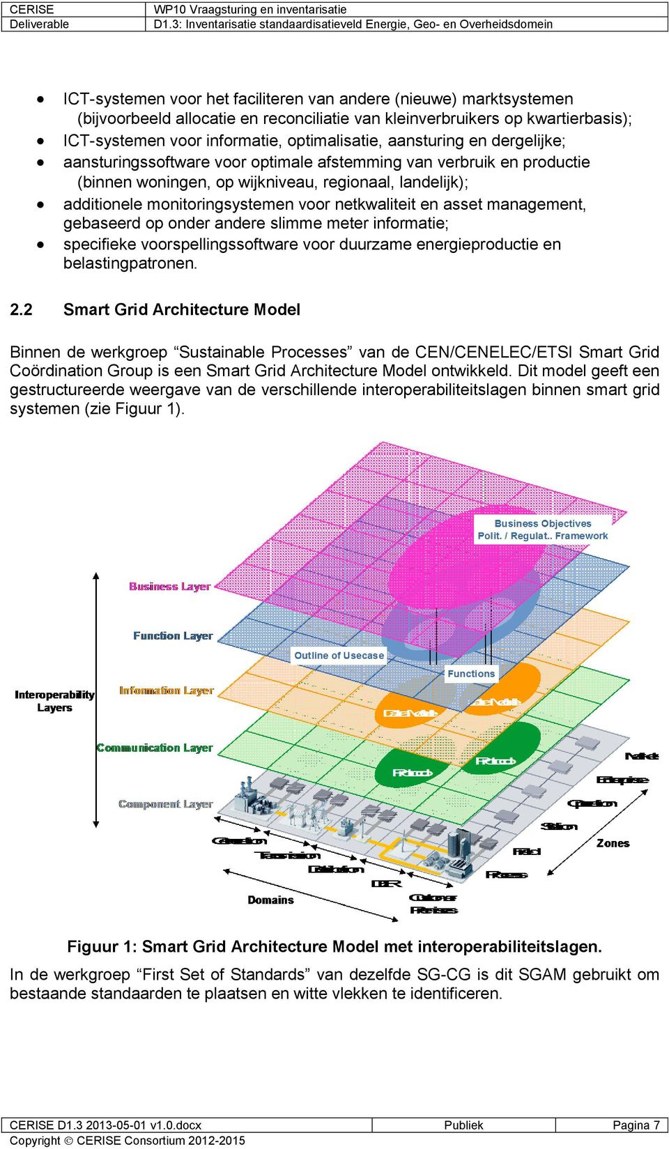 netkwaliteit en asset management, gebaseerd op onder andere slimme meter informatie; specifieke voorspellingssoftware voor duurzame energieproductie en belastingpatronen. 2.