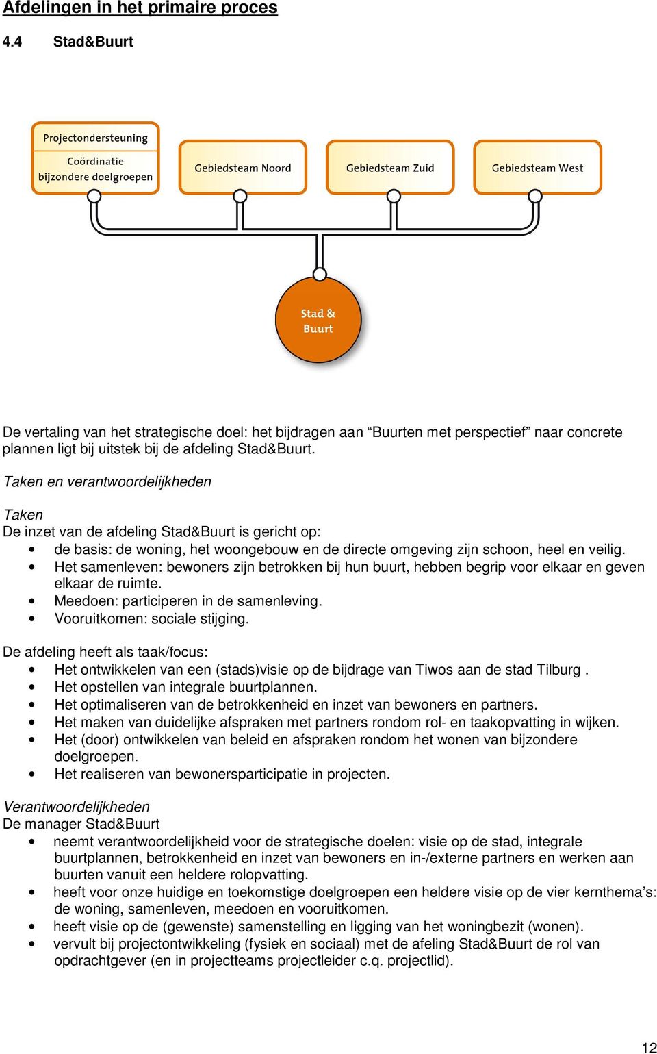 Het samenleven: bewoners zijn betrokken bij hun buurt, hebben begrip voor elkaar en geven elkaar de ruimte. Meedoen: participeren in de samenleving. Vooruitkomen: sociale stijging.