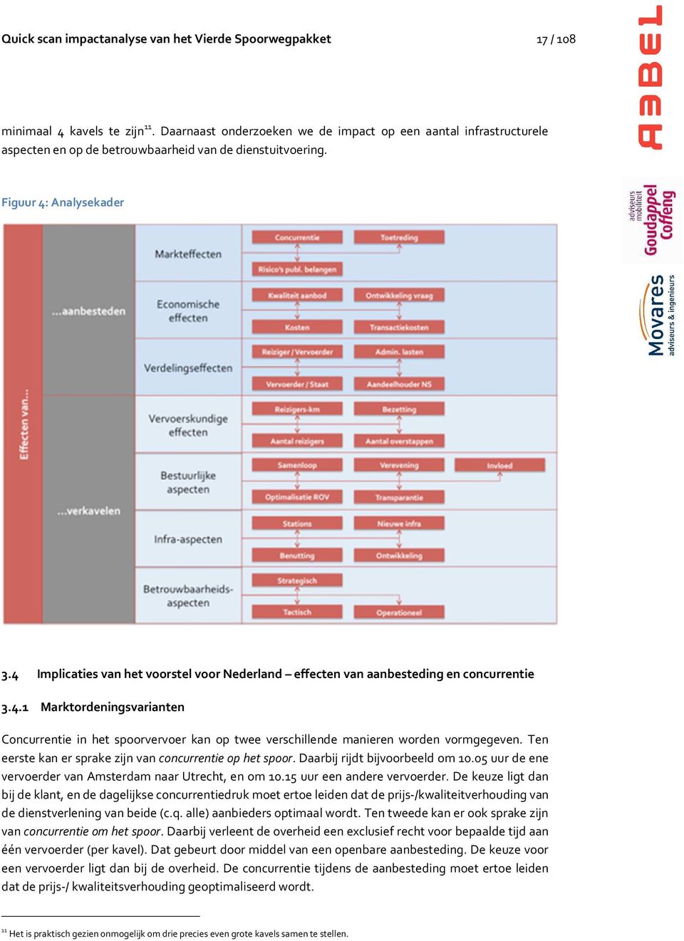 4 Implicaties van het voorstel voor Nederland effecten van aanbesteding en concurrentie 3.4.1 Marktordeningsvarianten Concurrentie in het spoorvervoer kan op twee verschillende manieren worden vormgegeven.