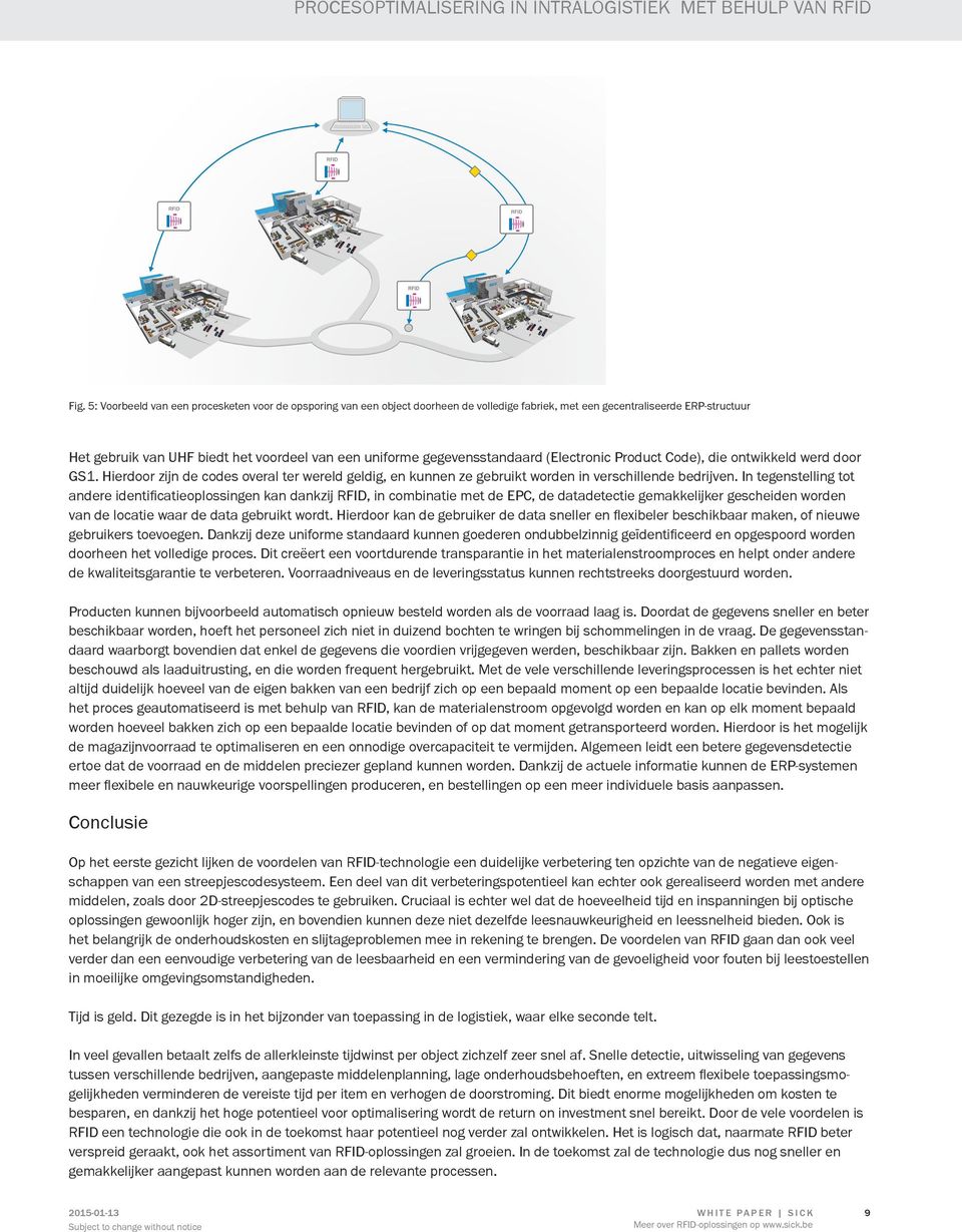 gegevensstandaard (Electronic Product Code), die ontwikkeld werd door GS1. Hierdoor zijn de codes overal ter wereld geldig, en kunnen ze gebruikt worden in verschillende bedrijven.