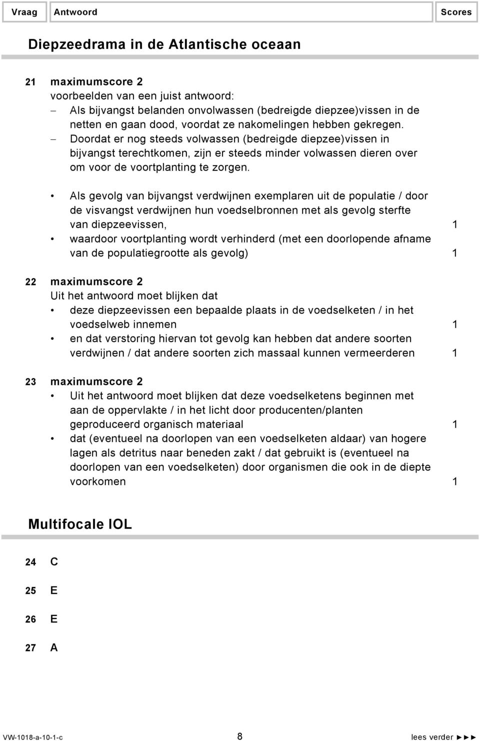 Doordat er nog steeds volwassen (bedreigde diepzee)vissen in bijvangst terechtkomen, zijn er steeds minder volwassen dieren over om voor de voortplanting te zorgen.