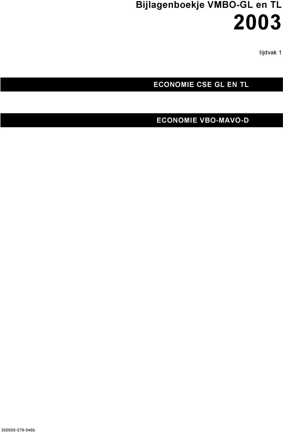 ECONOMIE CSE GL EN TL