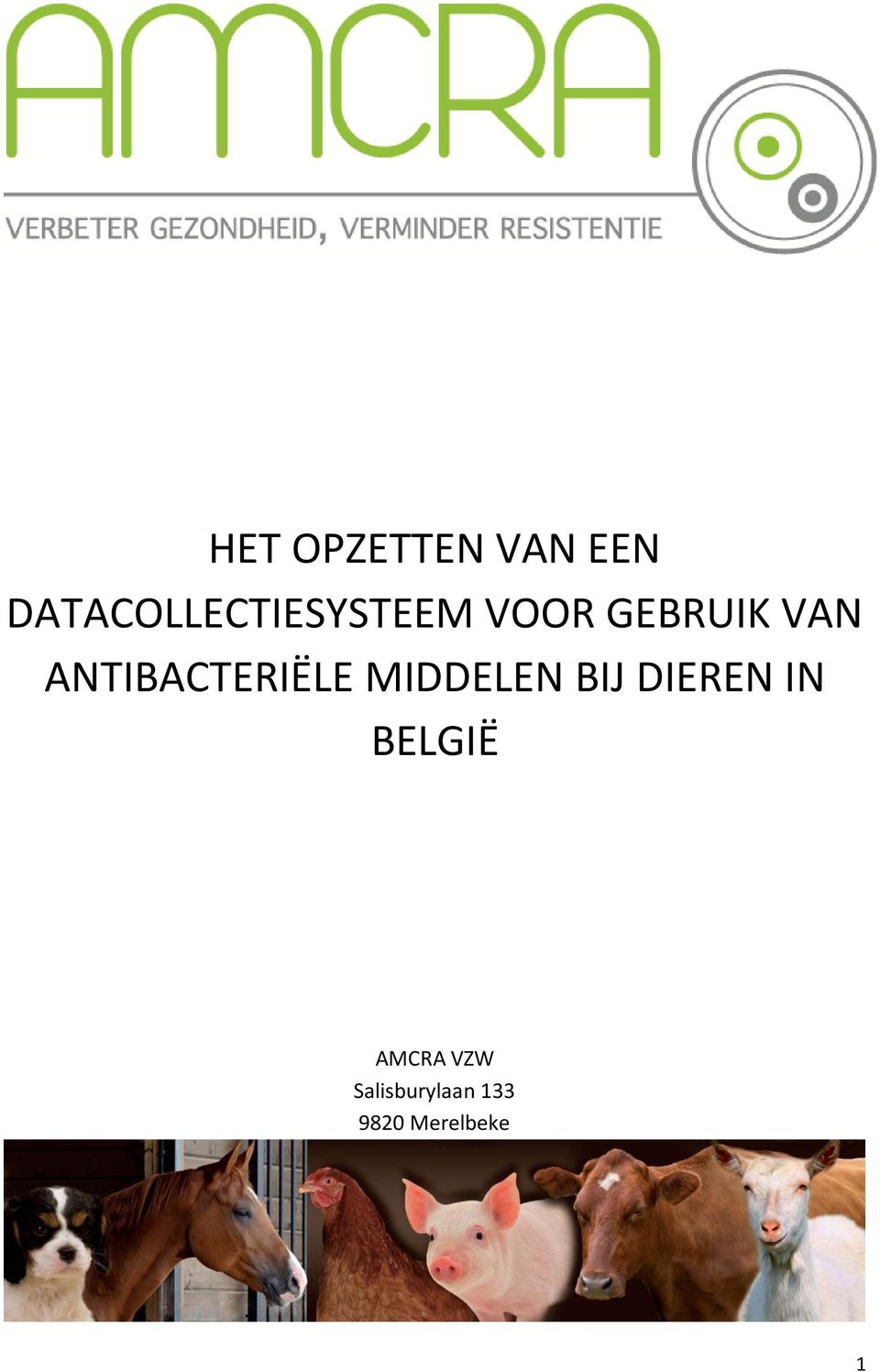 VAN ANTIBACTERIËLE MIDDELEN BIJ