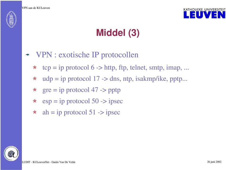 .. udp = ip protocol 17 -> dns, ntp, isakmp/ike, pptp.