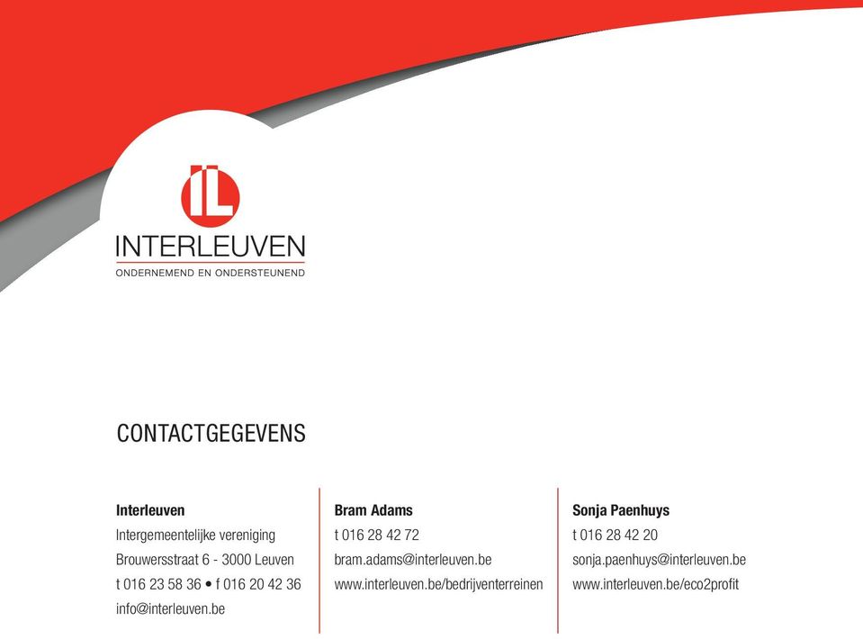 be Bram Adams t 016 28 42 72 bram.adams@interleuven.